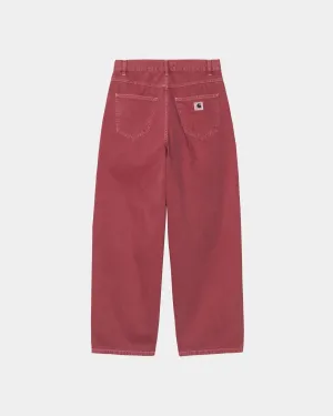 Womens Brandon Pant - Twill | Mulberry (stone dyed) Carhartt WIP