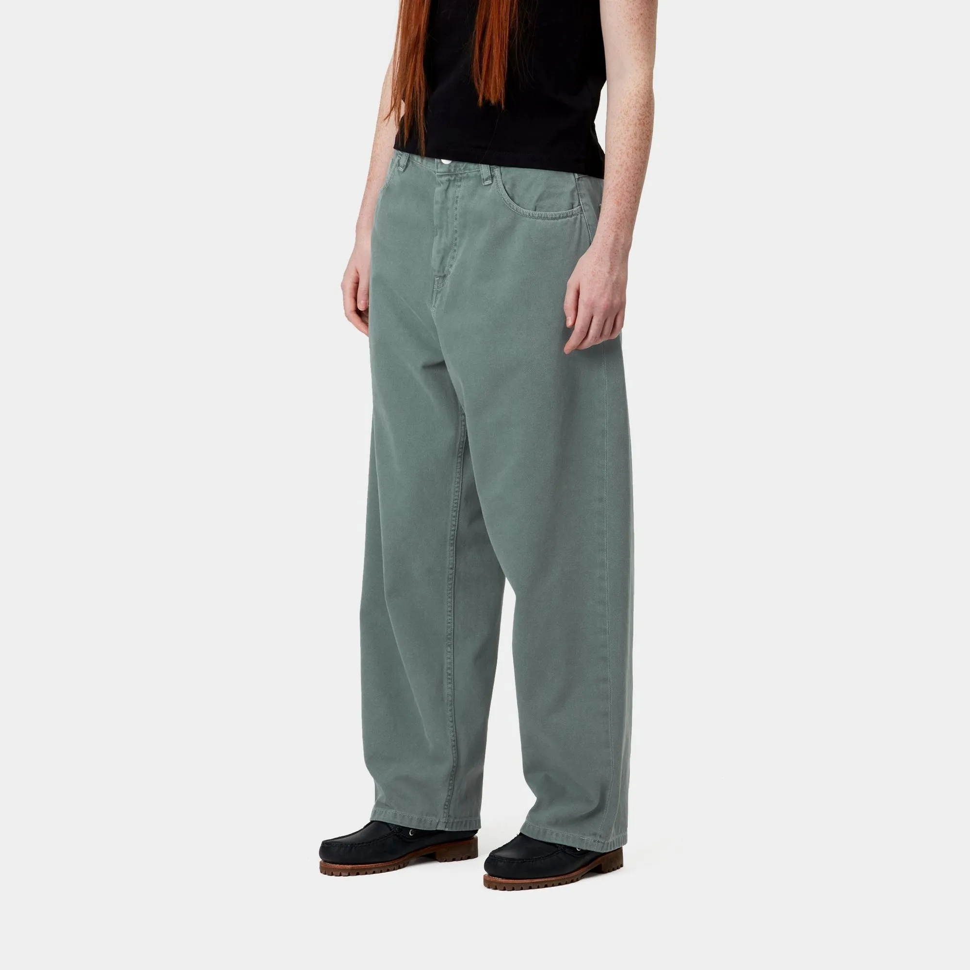Womens Brandon Pant - Twill | Silver Pine (stone dyed) Carhartt WIP
