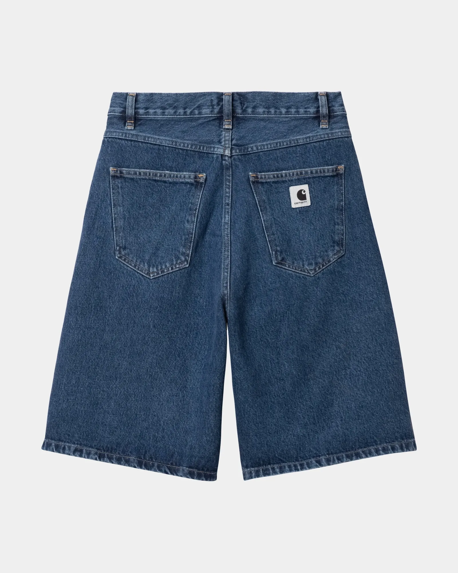 Womens Brandon Short | Blue (stone washed) Carhartt WIP