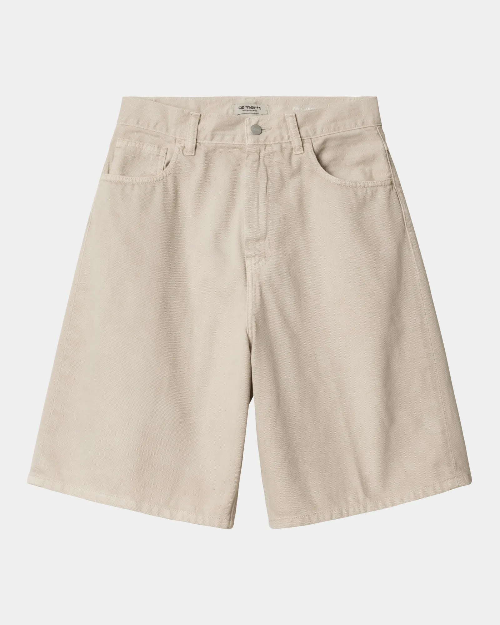 Womens Brandon Short - Twill | Fleur De Sel (stone dyed) Carhartt WIP