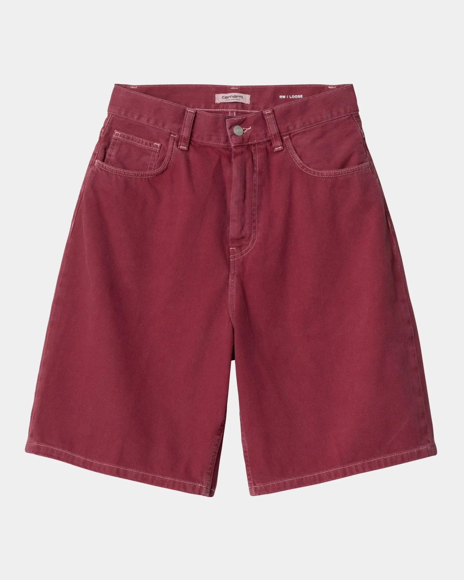 Womens Brandon Short - Twill | Mulberry (stone dyed) Carhartt WIP