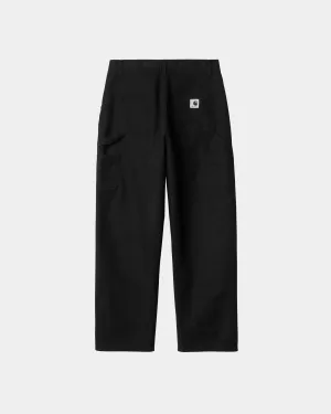 Womens Brandon Single Knee Pant | Black Carhartt WIP