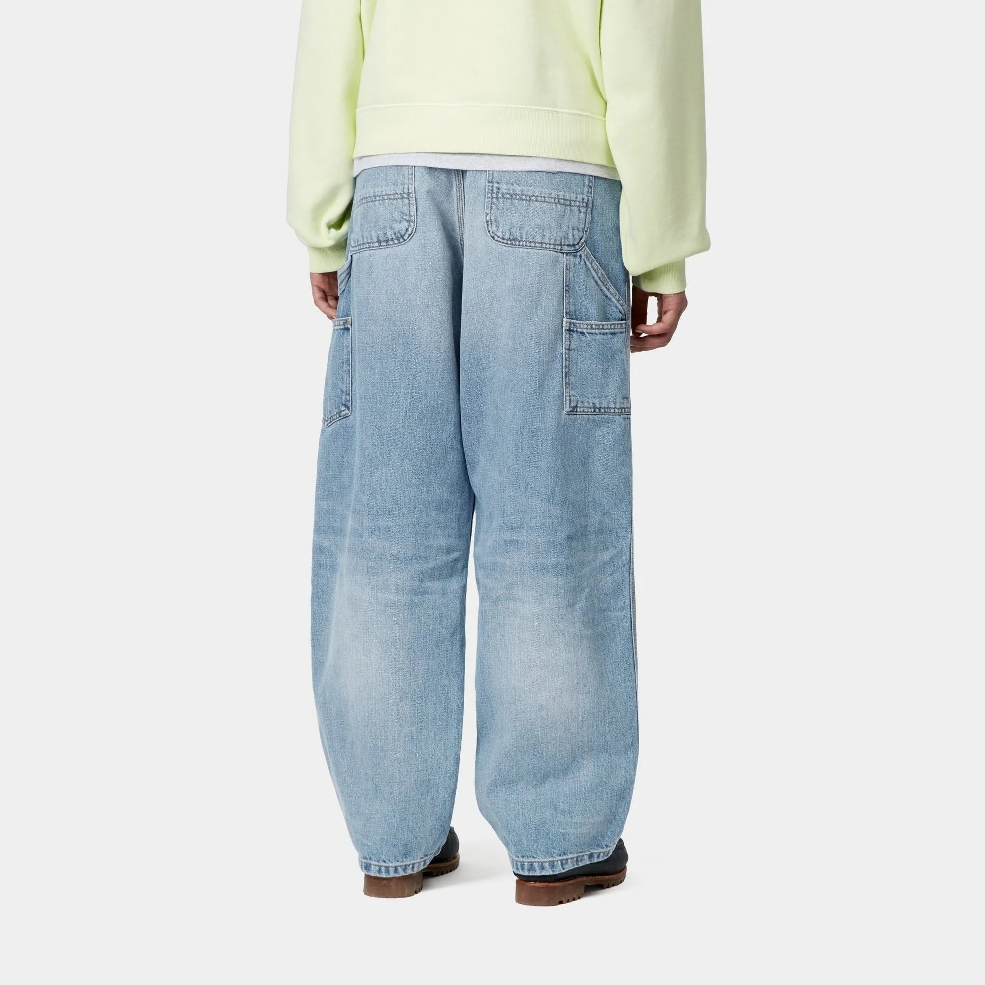 Womens Brandon Single Knee Pant | Blue (burst washed) Carhartt WIP