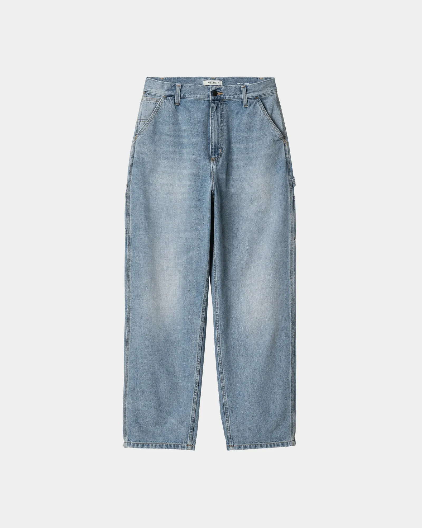 Womens Brandon Single Knee Pant | Blue (burst washed) Carhartt WIP