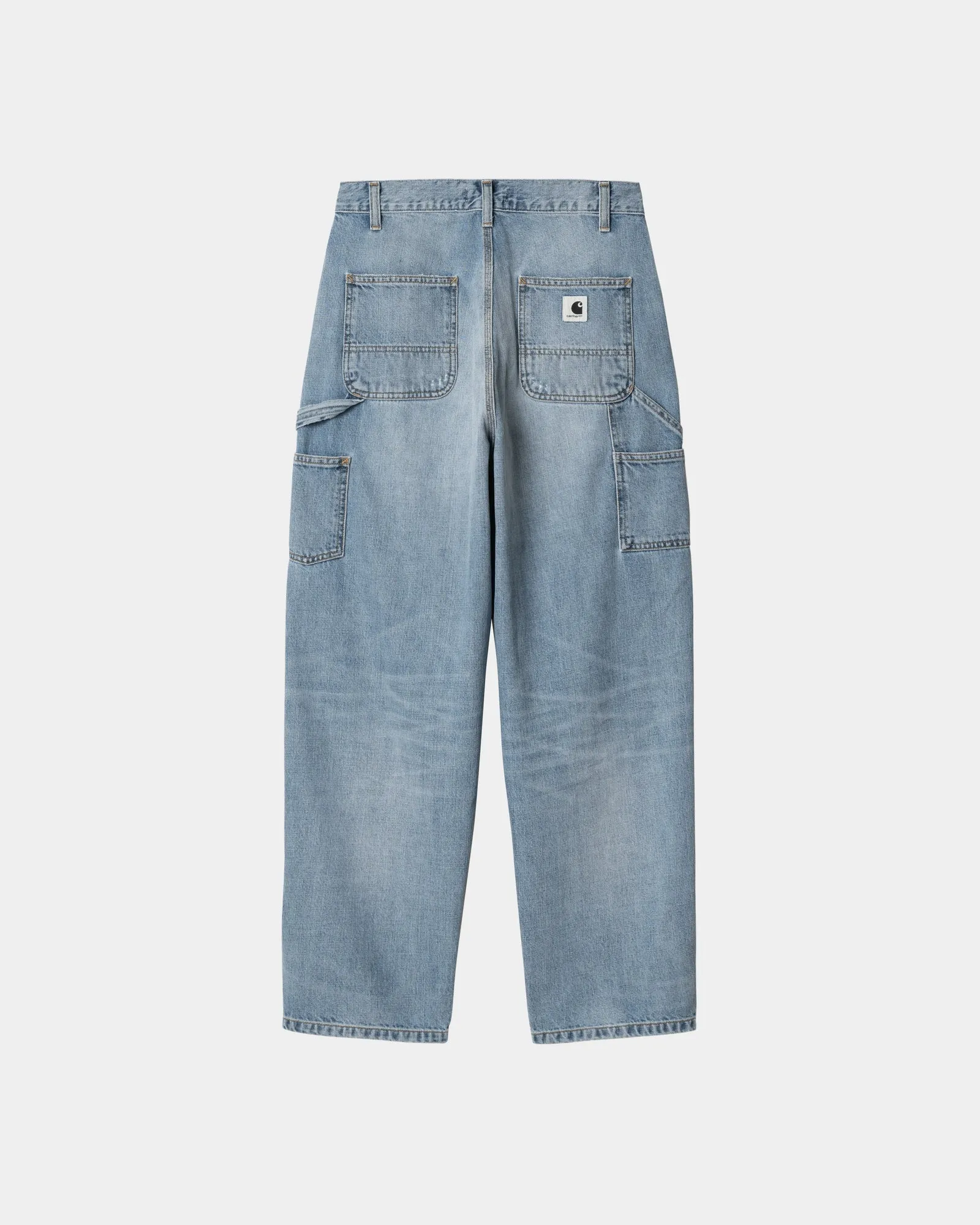 Womens Brandon Single Knee Pant | Blue (burst washed) Carhartt WIP