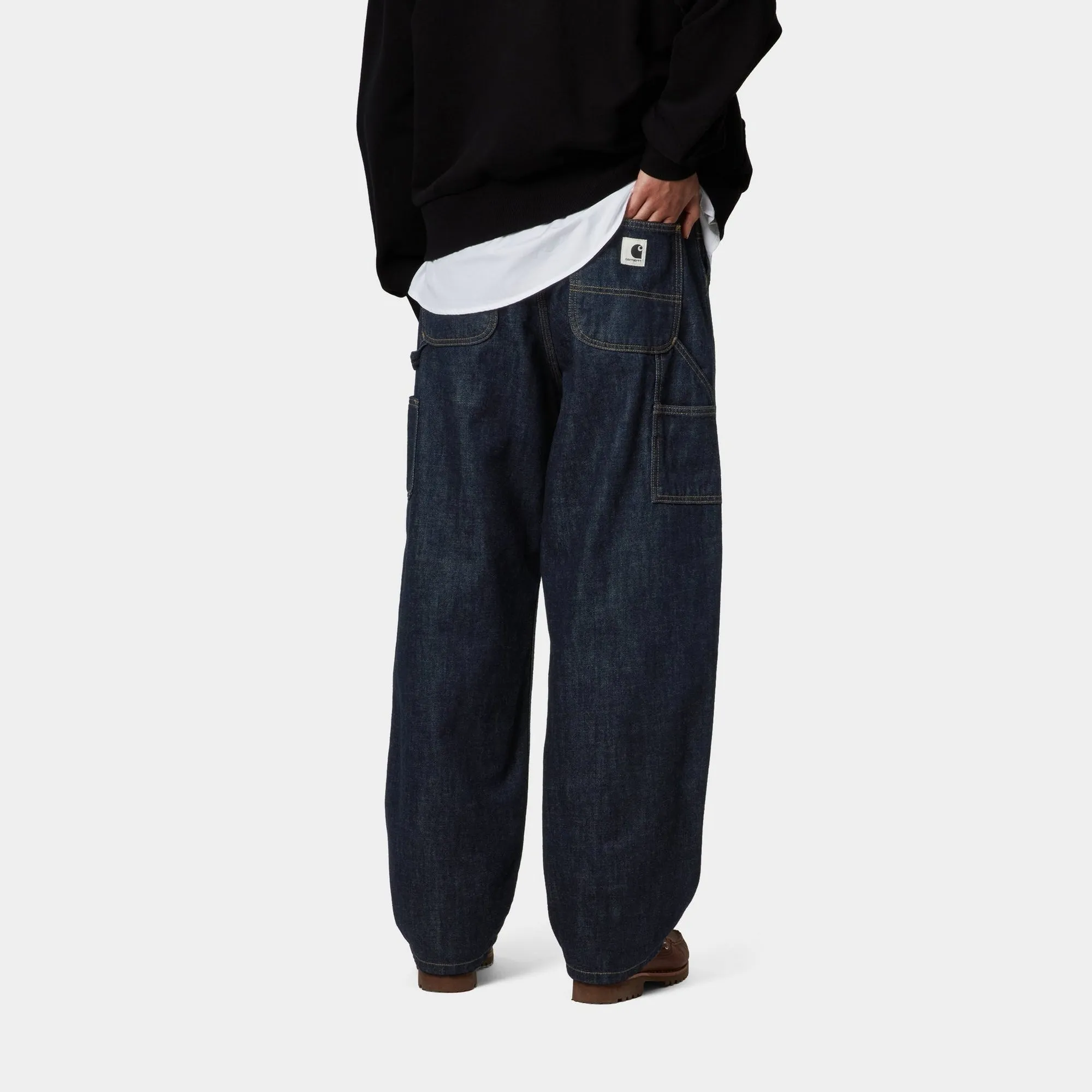 Womens Brandon Single Knee Pant | Blue Carhartt WIP