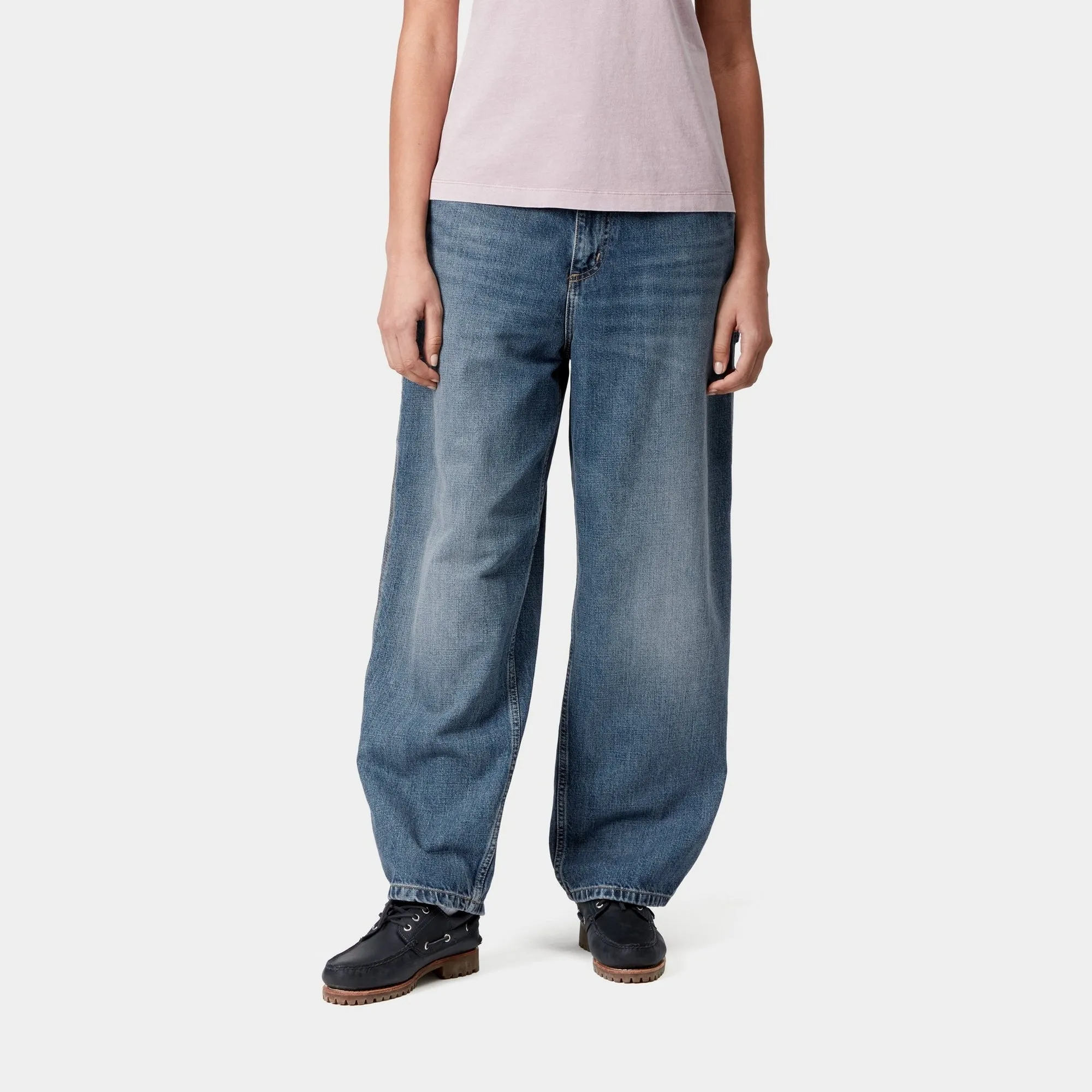 Womens Brandon Single Knee Pant | Blue (dark used wash) Carhartt WIP