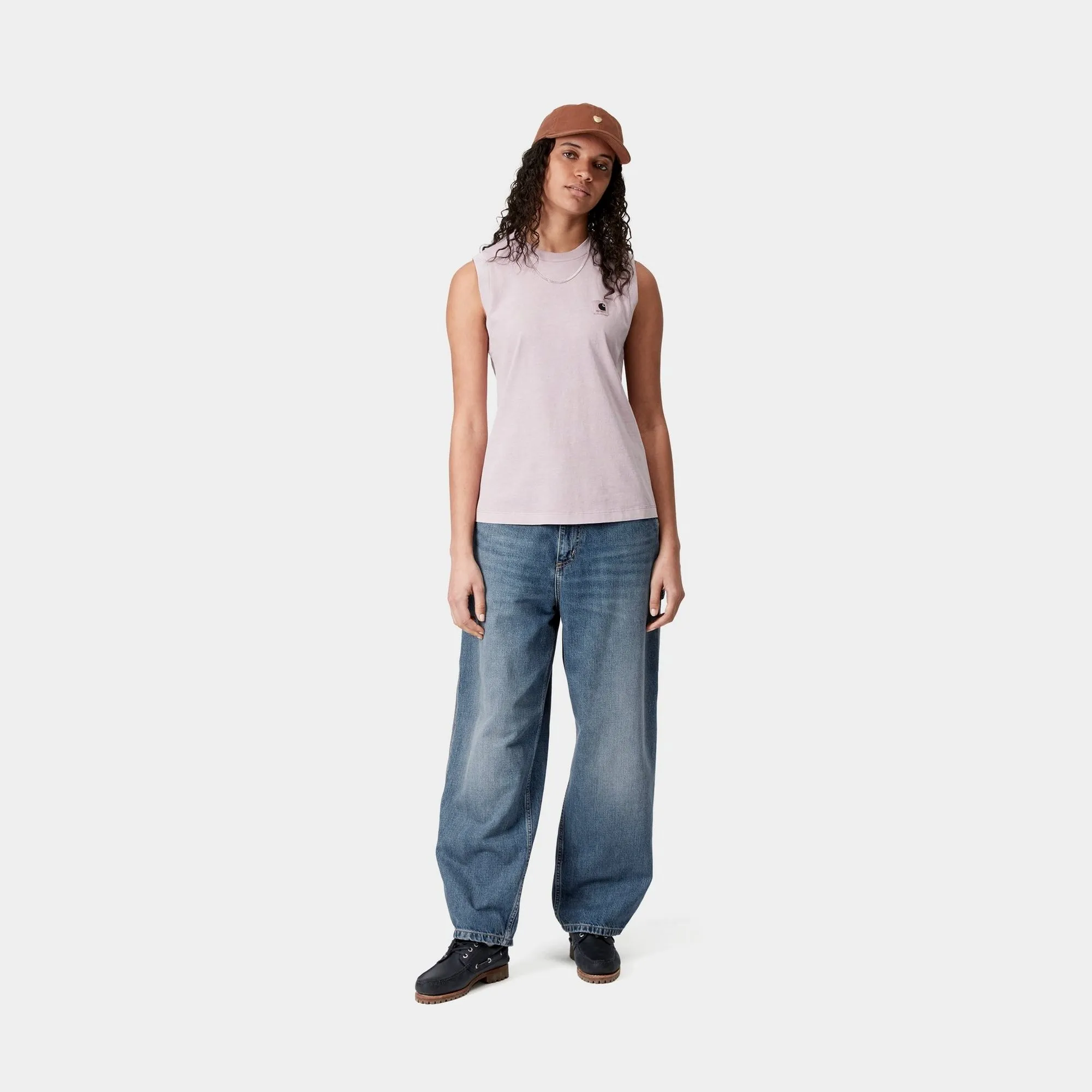 Womens Brandon Single Knee Pant | Blue (dark used wash) Carhartt WIP