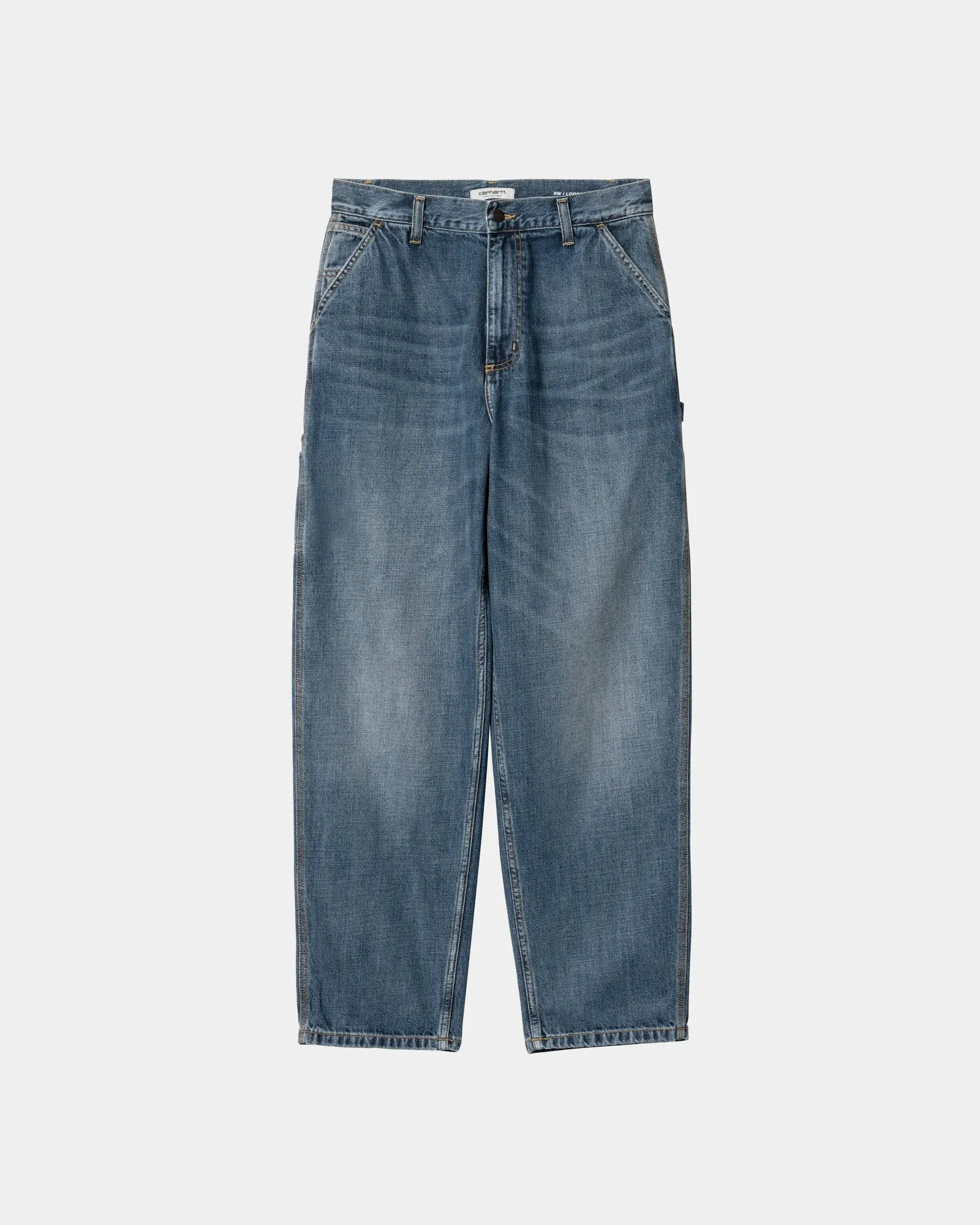 Womens Brandon Single Knee Pant | Blue (dark used wash) Carhartt WIP