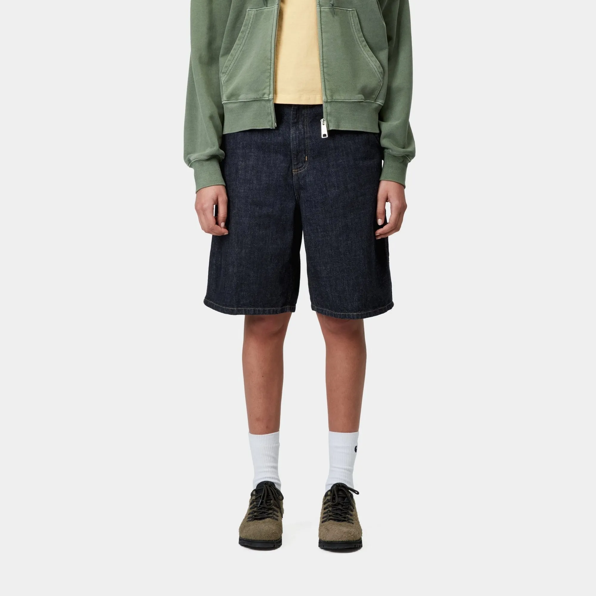 Womens Brandon Single Knee Short | Blue Carhartt WIP