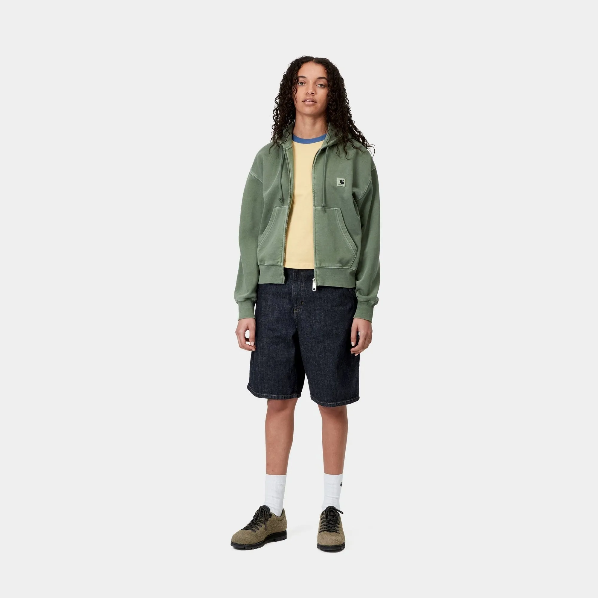 Womens Brandon Single Knee Short | Blue Carhartt WIP