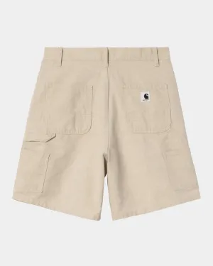 Womens Branford Double Knee Short | Natural Carhartt WIP
