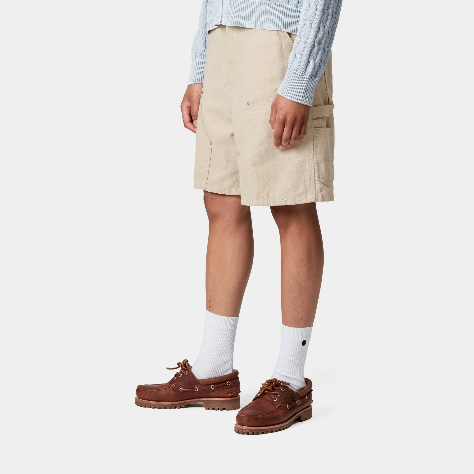 Womens Branford Double Knee Short | Natural Carhartt WIP
