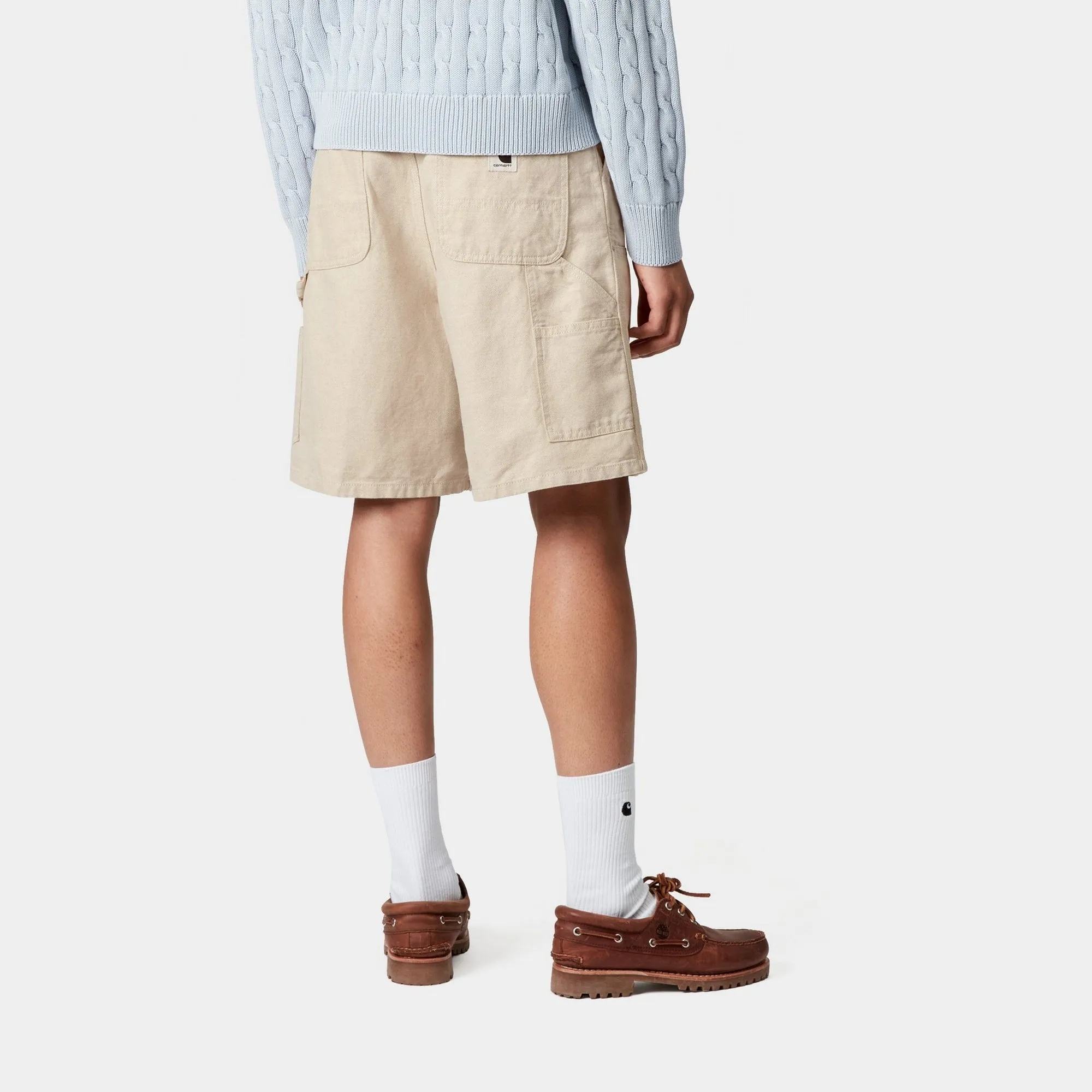 Womens Branford Double Knee Short | Natural Carhartt WIP