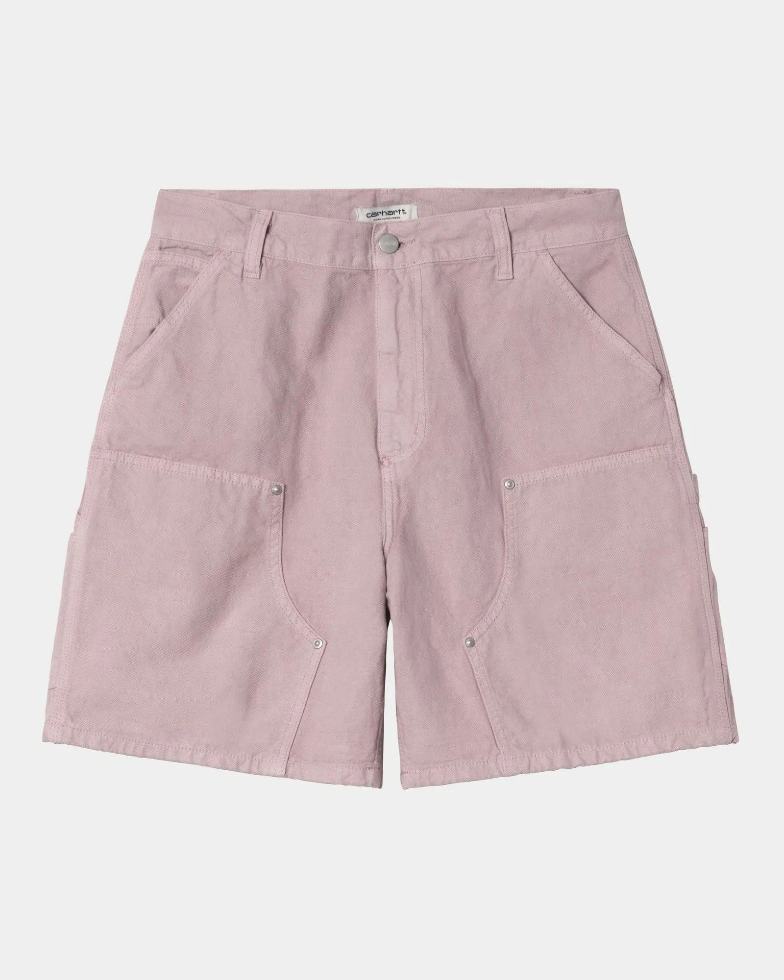 Womens Branford Double Knee Short | Pink Fog Carhartt WIP