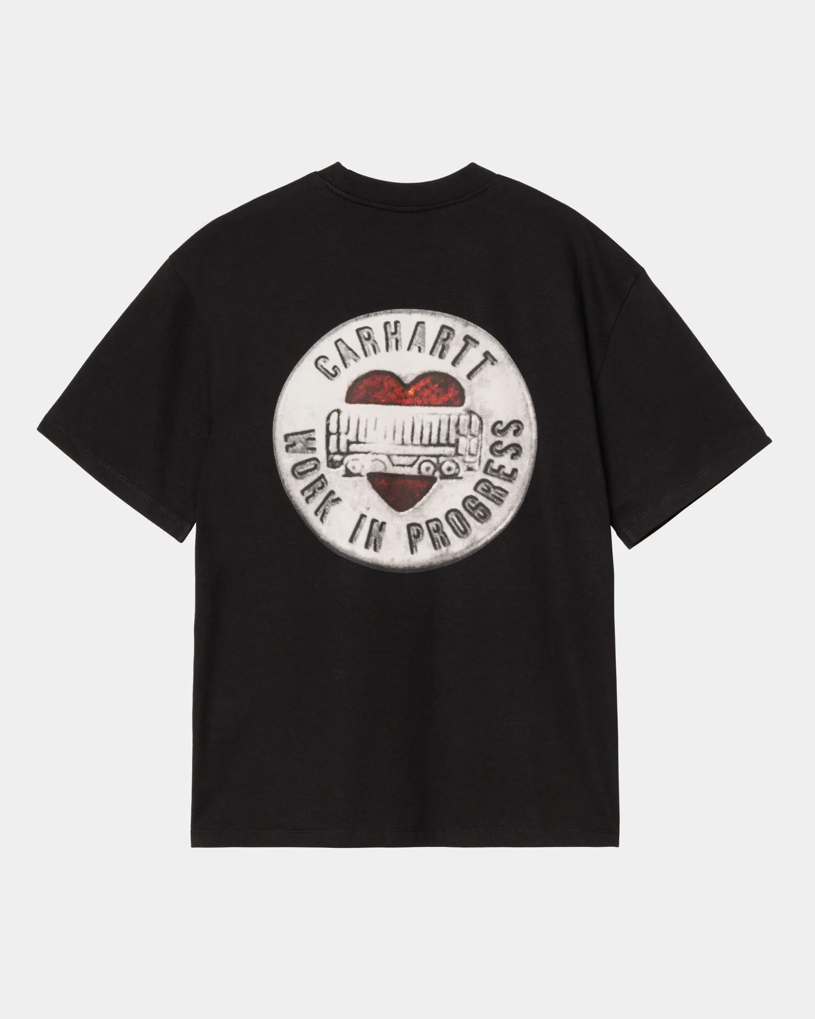 Womens Button T-Shirt | Black Carhartt WIP