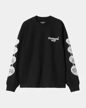 Womens Chain Long Sleeve T-Shirt | Black Carhartt WIP