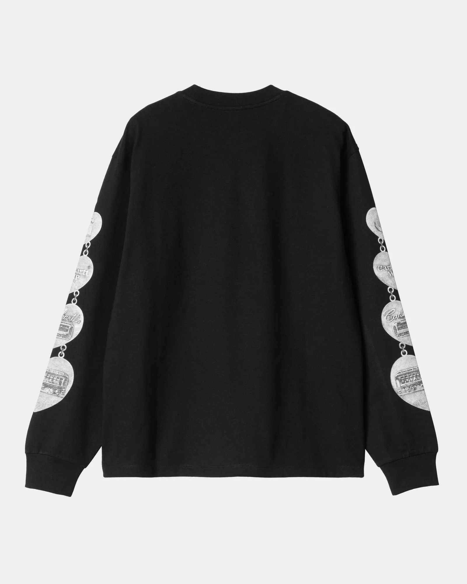 Womens Chain Long Sleeve T-Shirt | Black Carhartt WIP