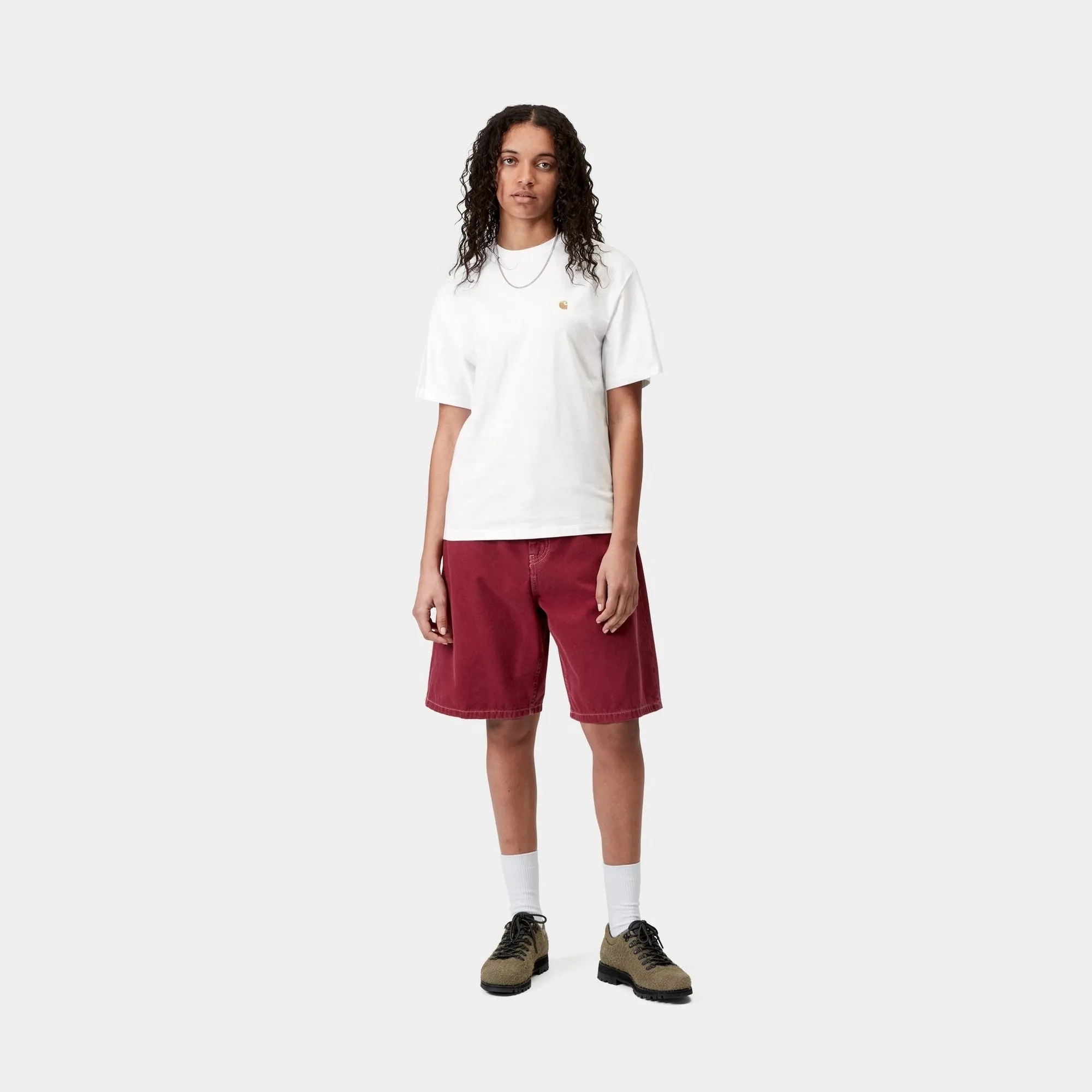 Womens Chase T-Shirt | White Carhartt WIP
