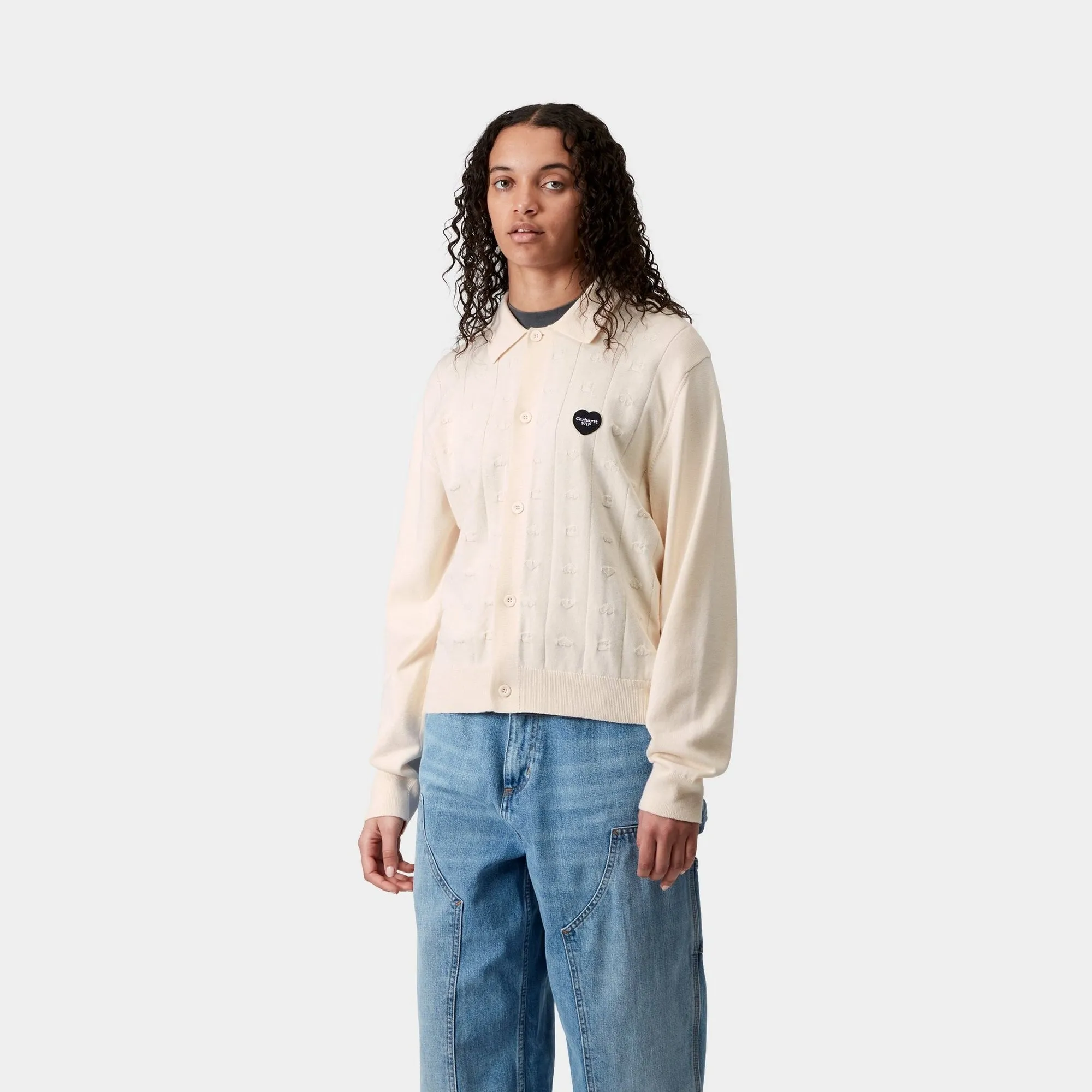 Womens Drewe Cardigan | Natural Carhartt WIP