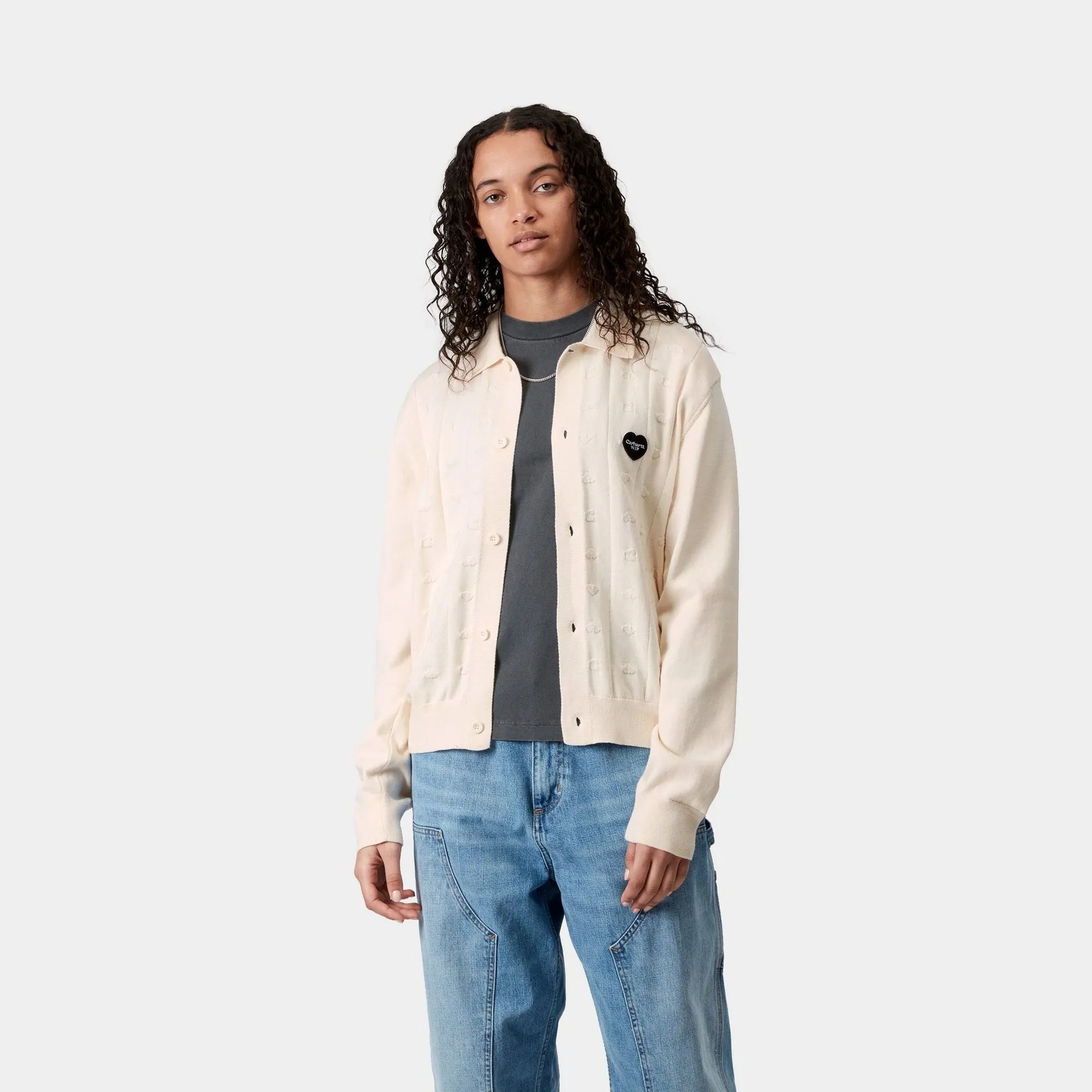 Womens Drewe Cardigan | Natural Carhartt WIP