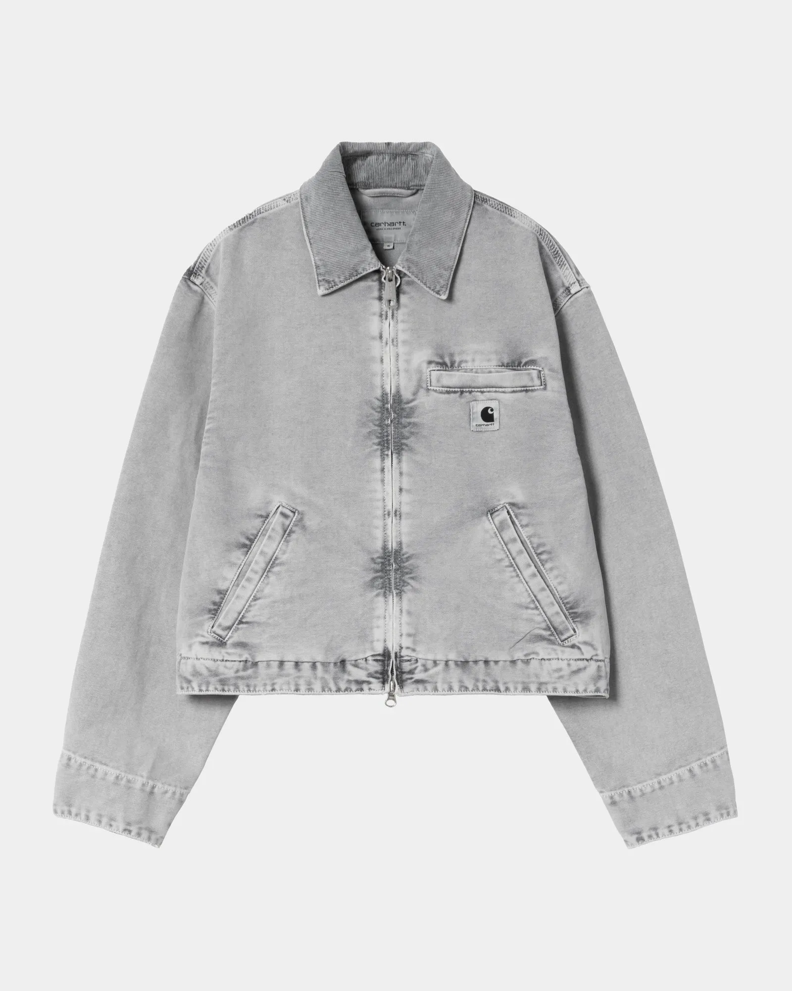 Womens Emery Jacket | Black / Black (chalk wash) Carhartt WIP