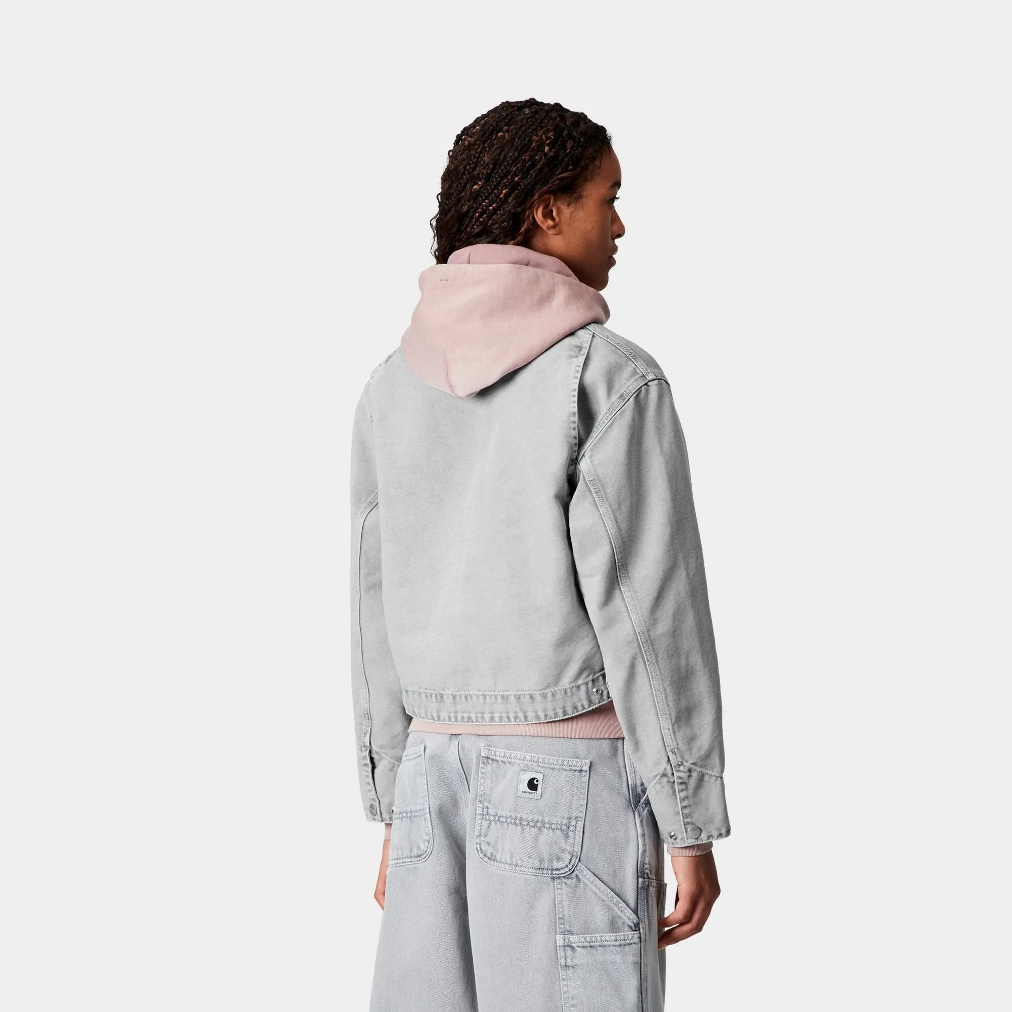 Womens Emery Jacket | Black / Black (chalk wash) Carhartt WIP
