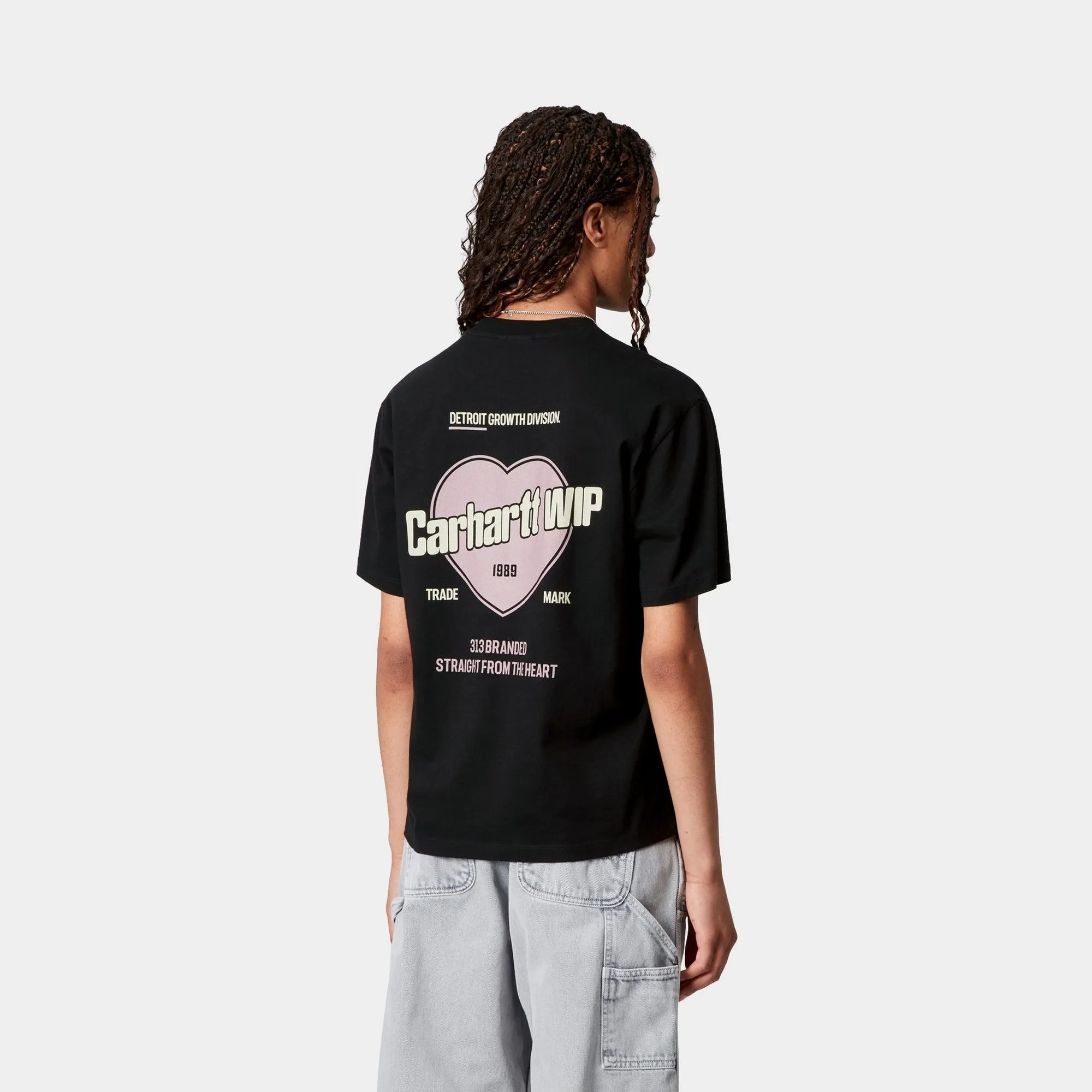 Womens Growth T-Shirt | Black Carhartt WIP