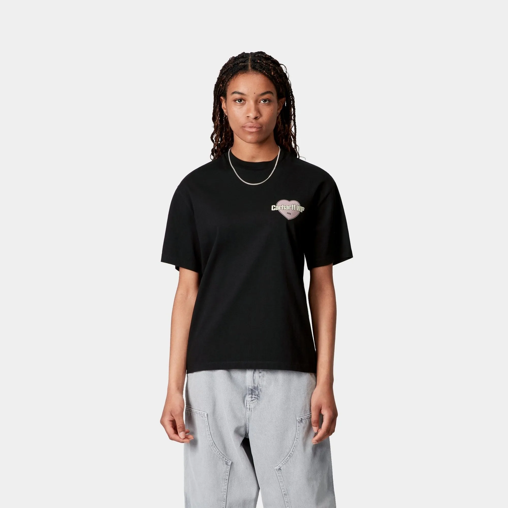 Womens Growth T-Shirt | Black Carhartt WIP