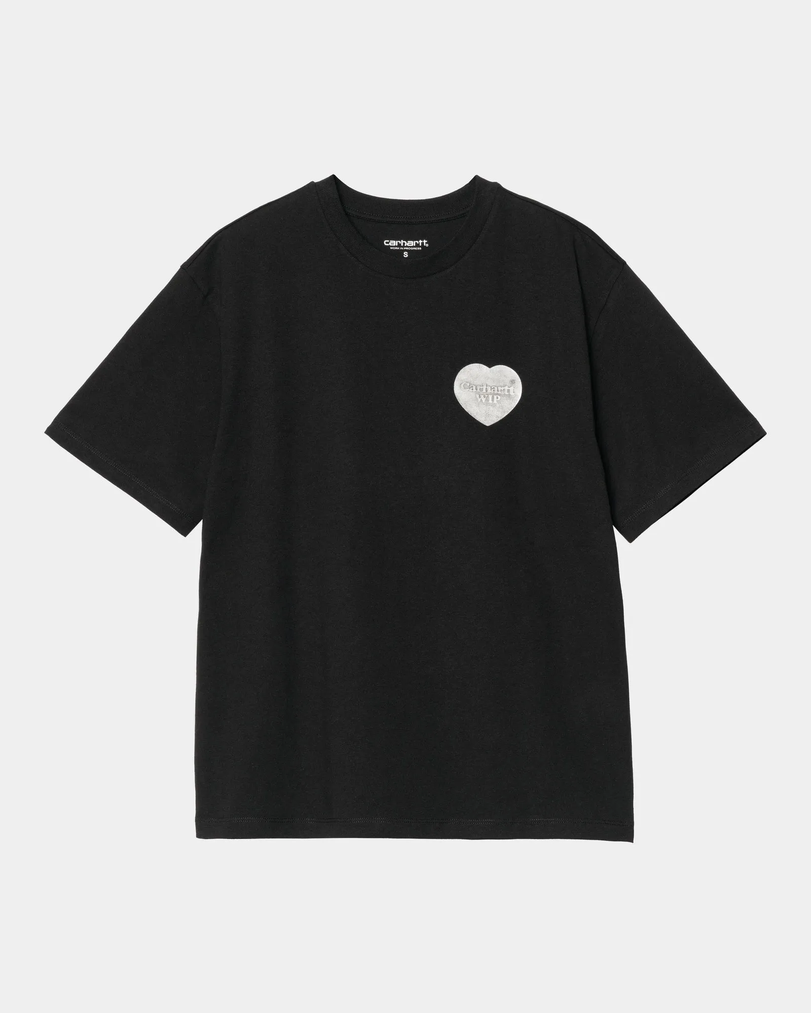 Womens Hartt Chain T-Shirt | Black Carhartt WIP