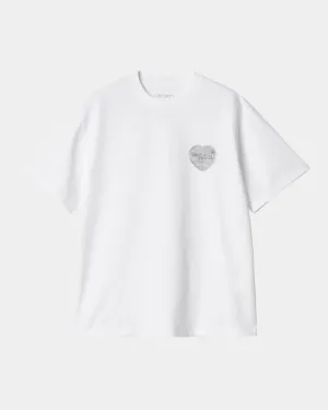 Womens Hartt Chain T-Shirt | White Carhartt WIP