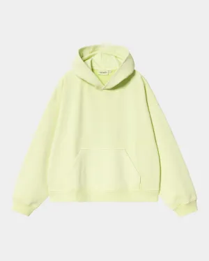 Womens Hooded Benton Sweatshirt | Air Green Carhartt WIP