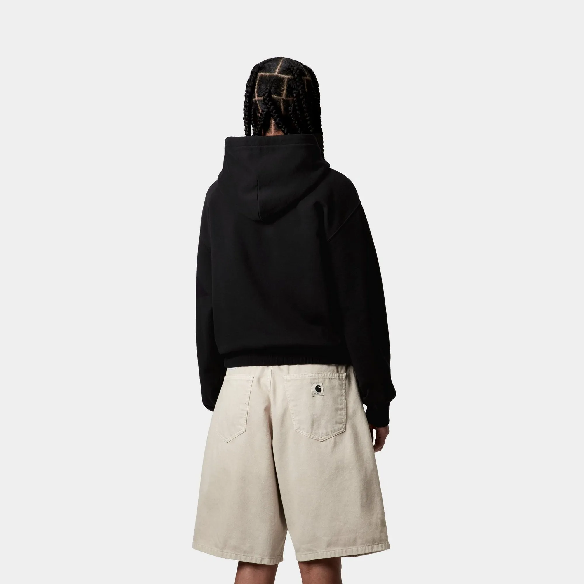 Womens Hooded WIP Sweatshirt | Black Carhartt WIP