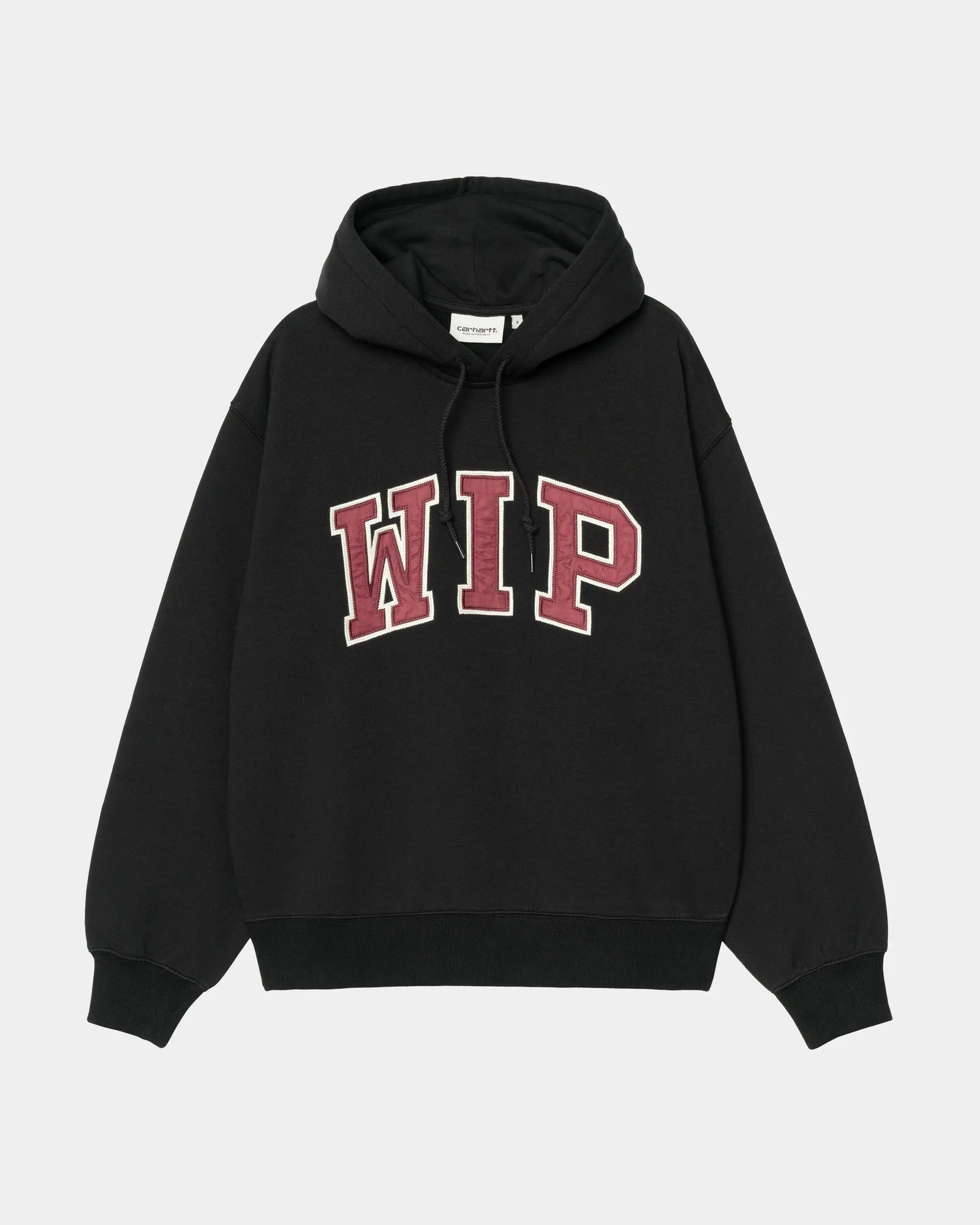 Womens Hooded WIP Sweatshirt | Black Carhartt WIP