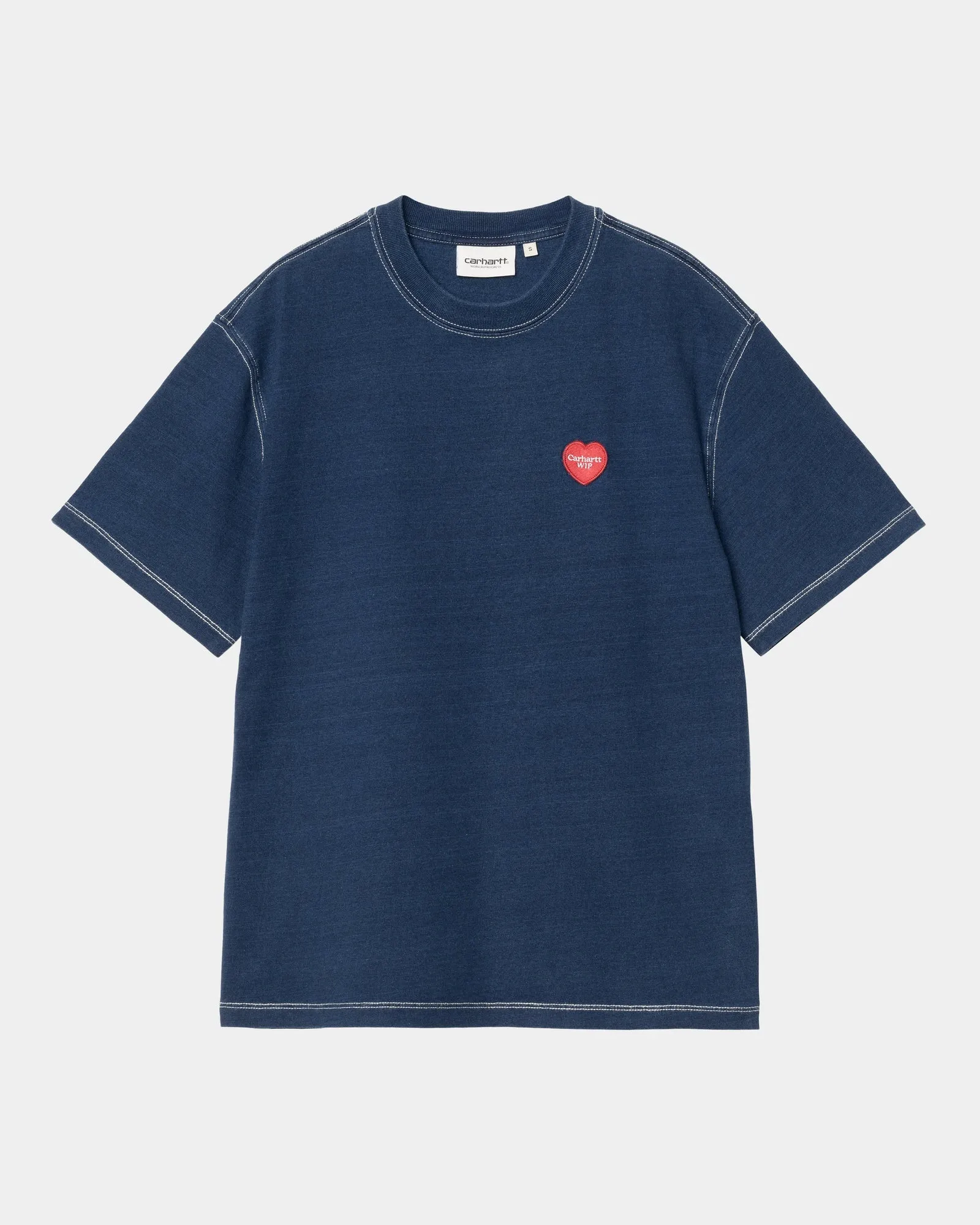 Womens Ingo T-Shirt | Dark Blue Carhartt WIP