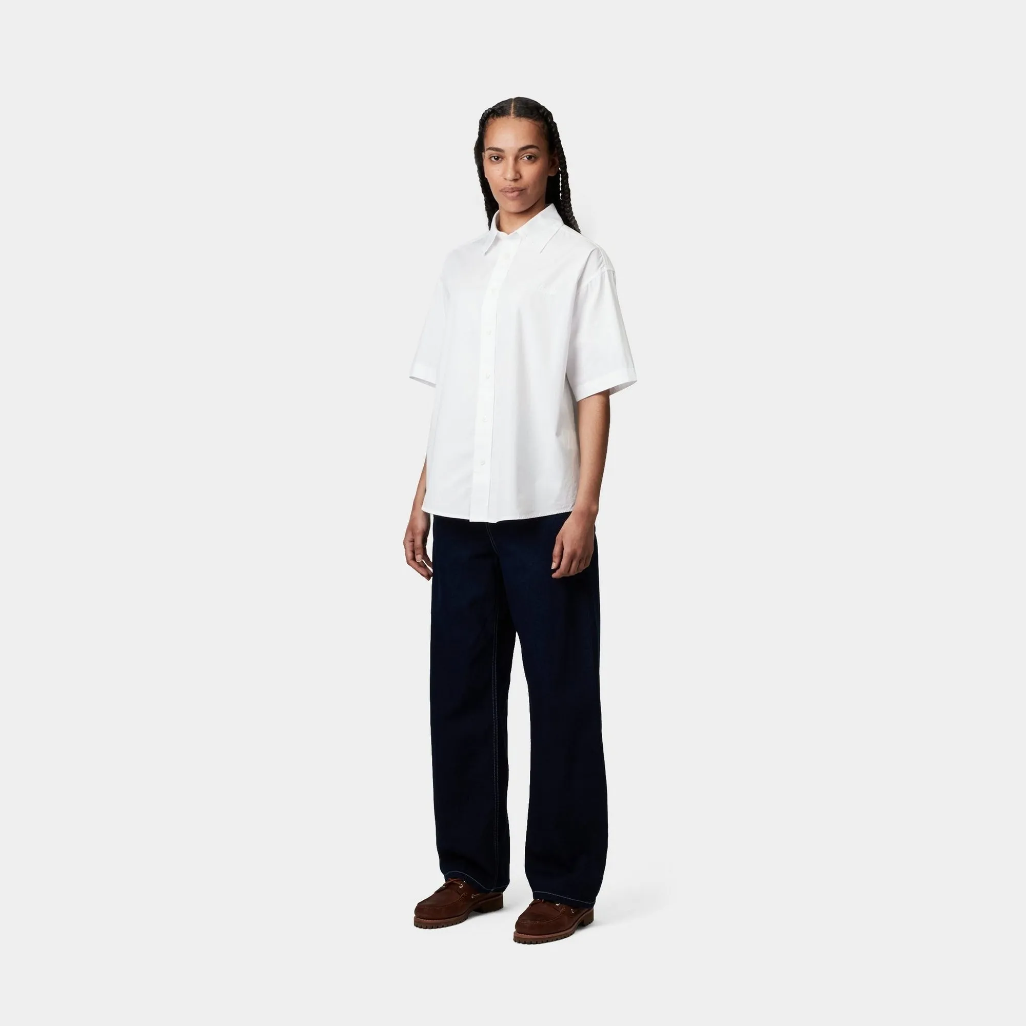 Womens Jaxon Shirt | White / White Carhartt WIP