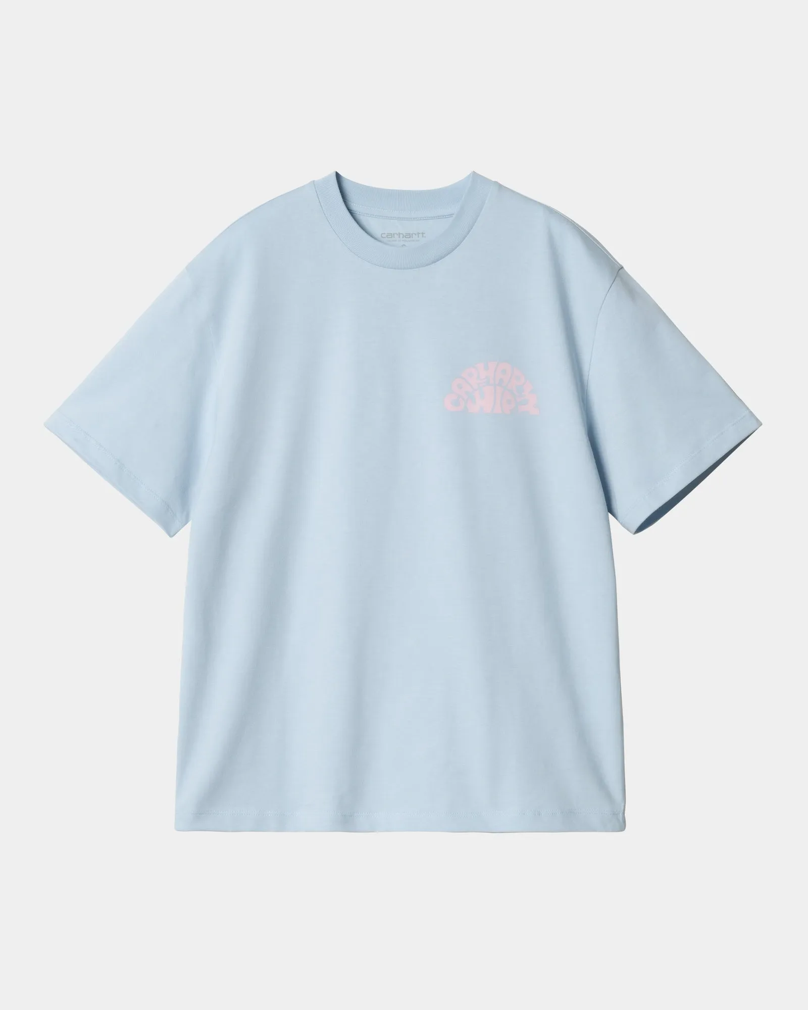Womens Jazzy T-Shirt | Air Sky / Air Pink Carhartt WIP