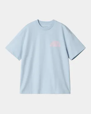 Womens Jazzy T-Shirt | Air Sky / Air Pink Carhartt WIP