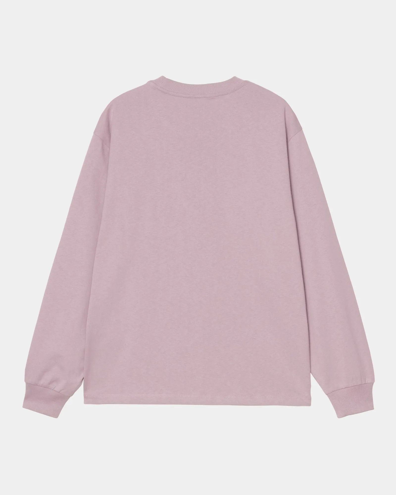 Womens Long Sleeve Pocket Jubilee T-Shirt | Pink Fog Carhartt WIP
