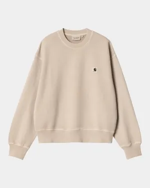 Womens Nelson Sweatshirt | Fleur De Sel Carhartt WIP