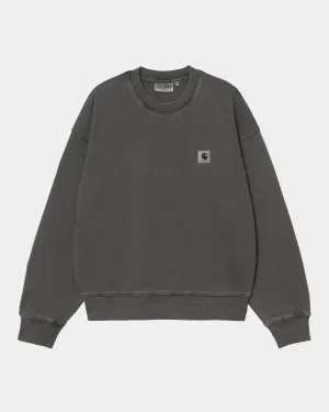 Womens Nelson Sweatshirt | Graphite Carhartt WIP