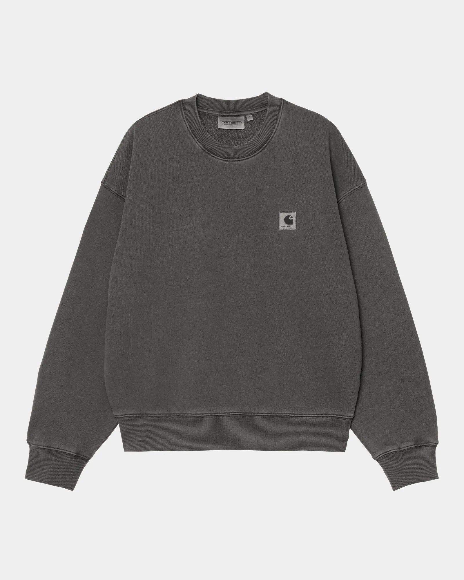 Womens Nelson Sweatshirt | Graphite Carhartt WIP