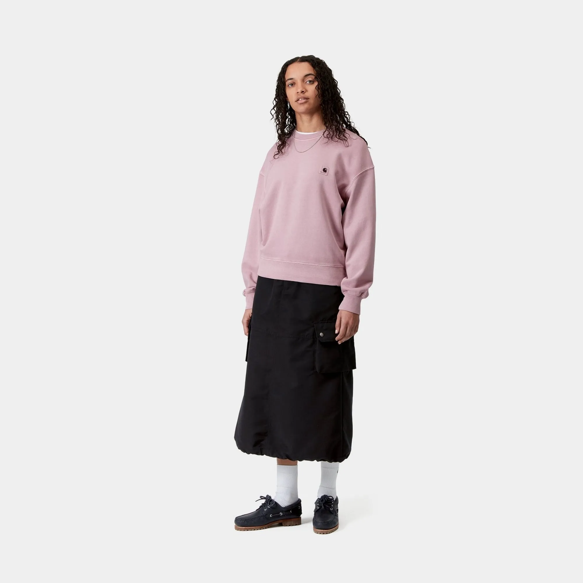 Womens Nelson Sweatshirt | Hortensia Carhartt WIP