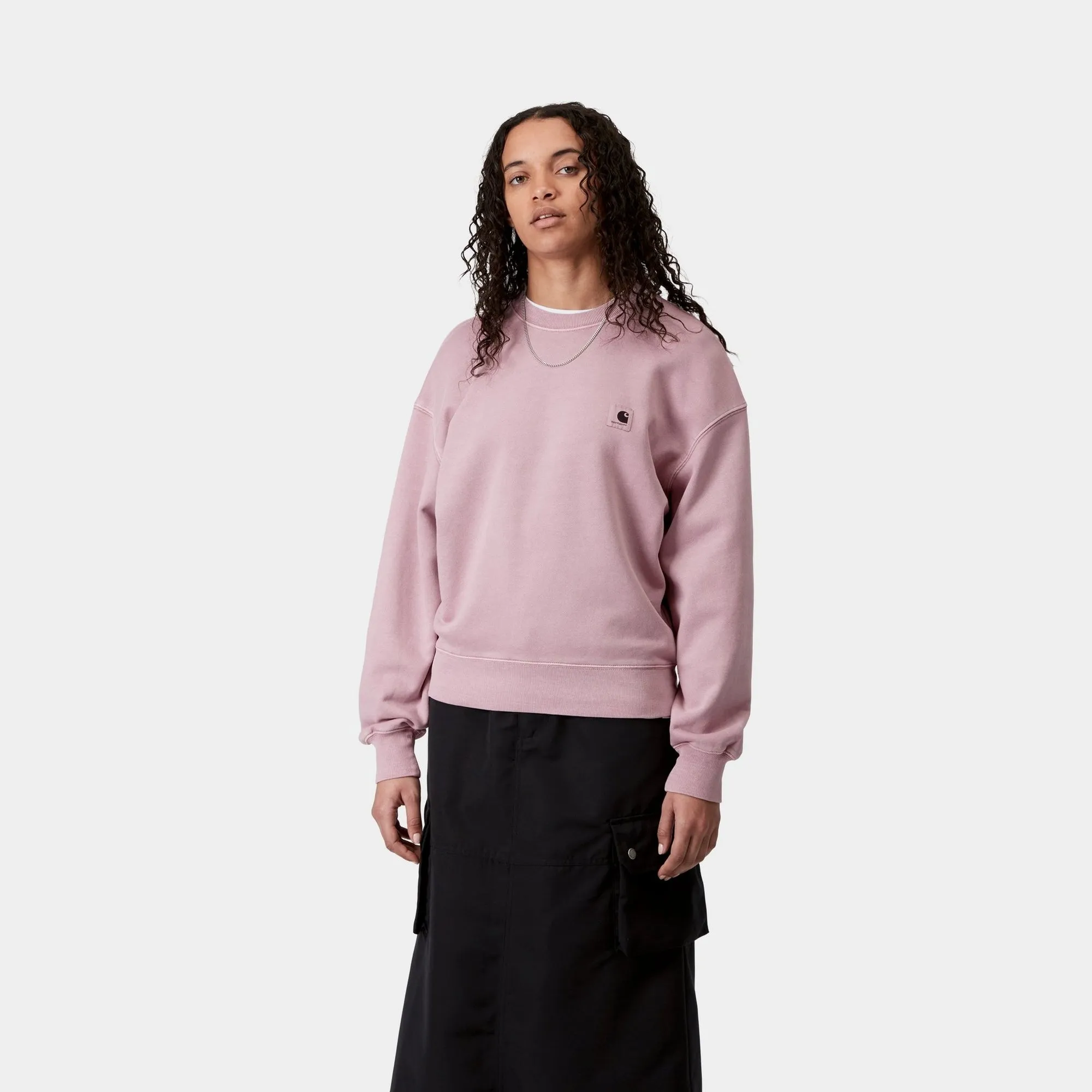 Womens Nelson Sweatshirt | Hortensia Carhartt WIP