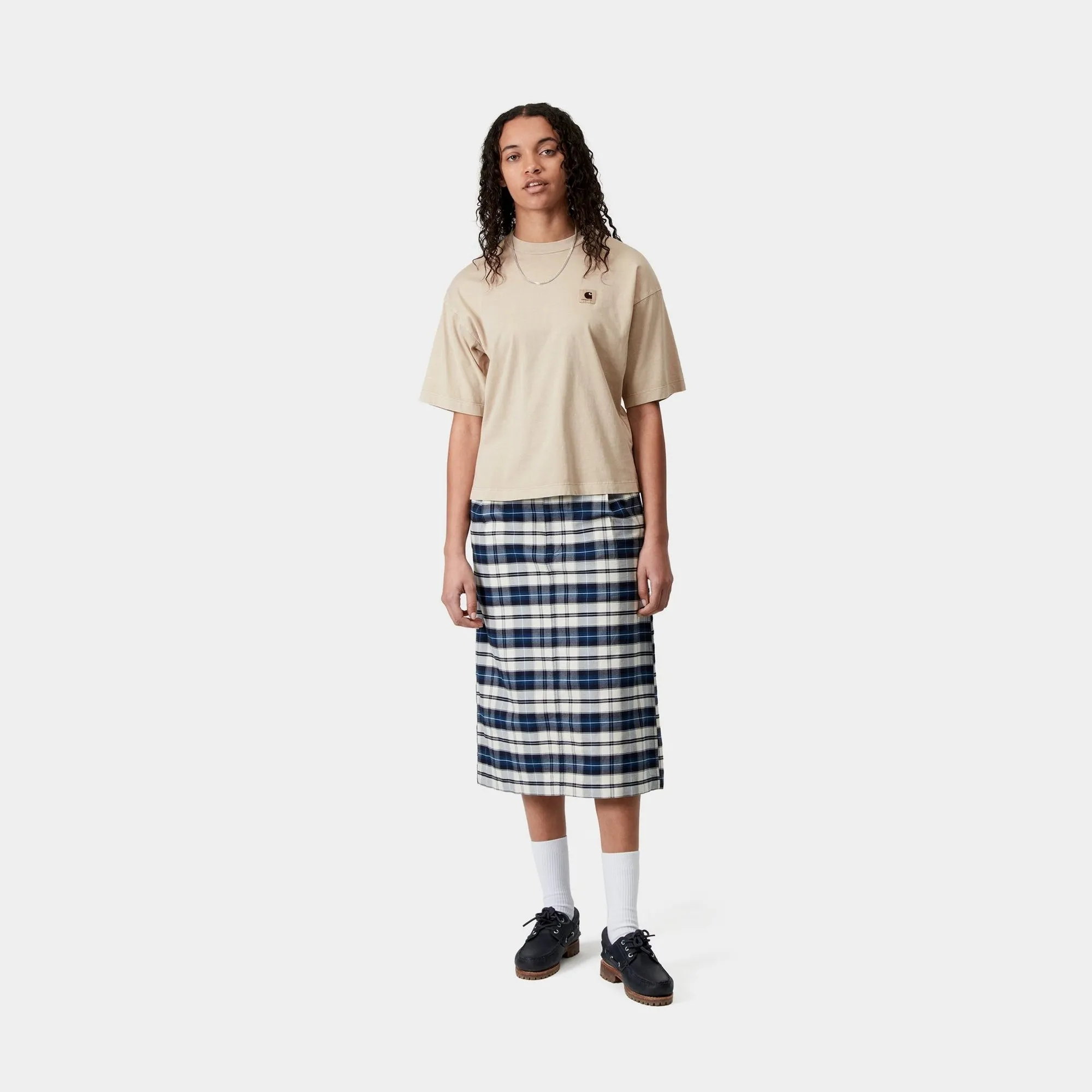 Womens Nelson T-Shirt | Fleur De Sel Carhartt WIP