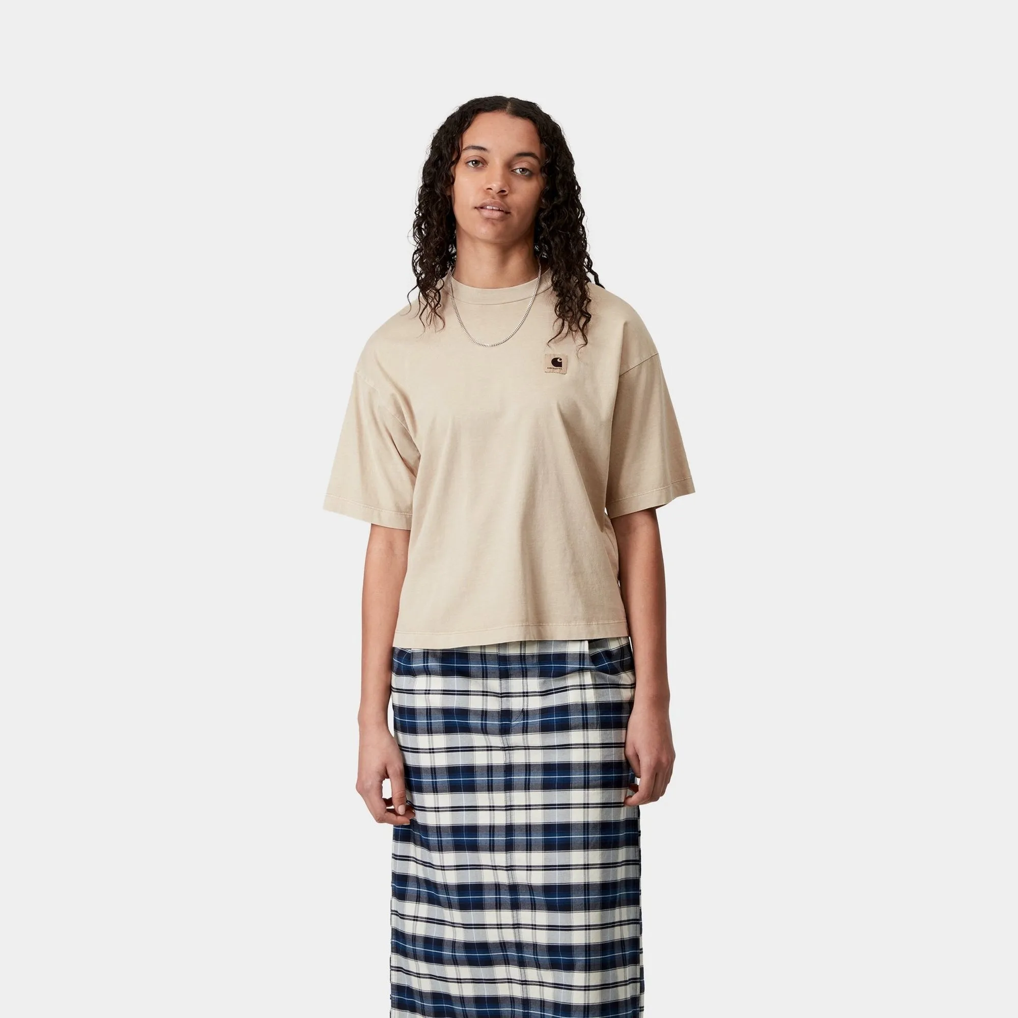 Womens Nelson T-Shirt | Fleur De Sel Carhartt WIP