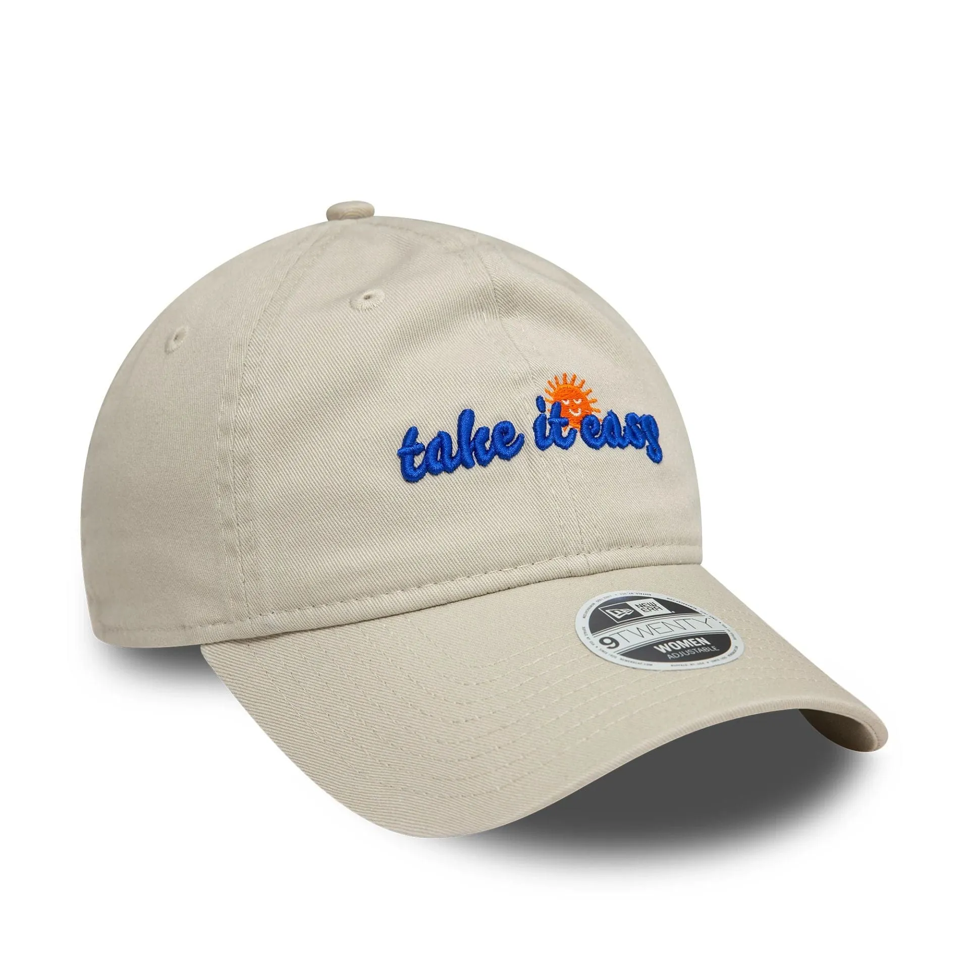 Womens New Era Phrase Cream 9TWENTY Adjustable Cap Billy J