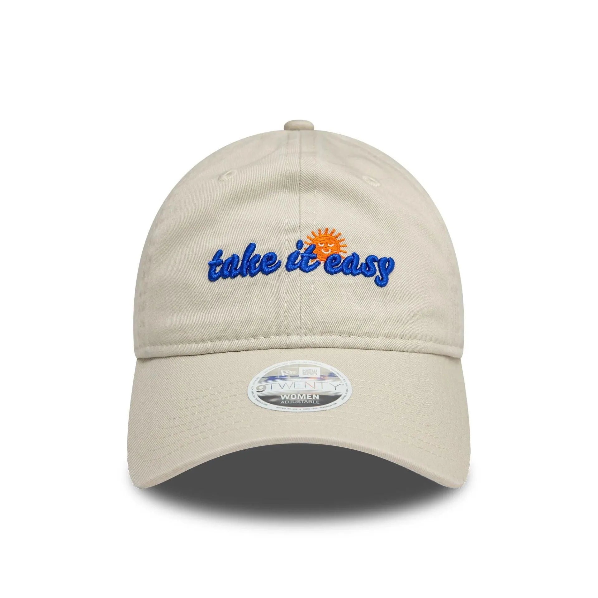 Womens New Era Phrase Cream 9TWENTY Adjustable Cap Billy J