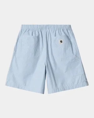 Womens Nota Short | Bluebird Bova Stripe Carhartt WIP