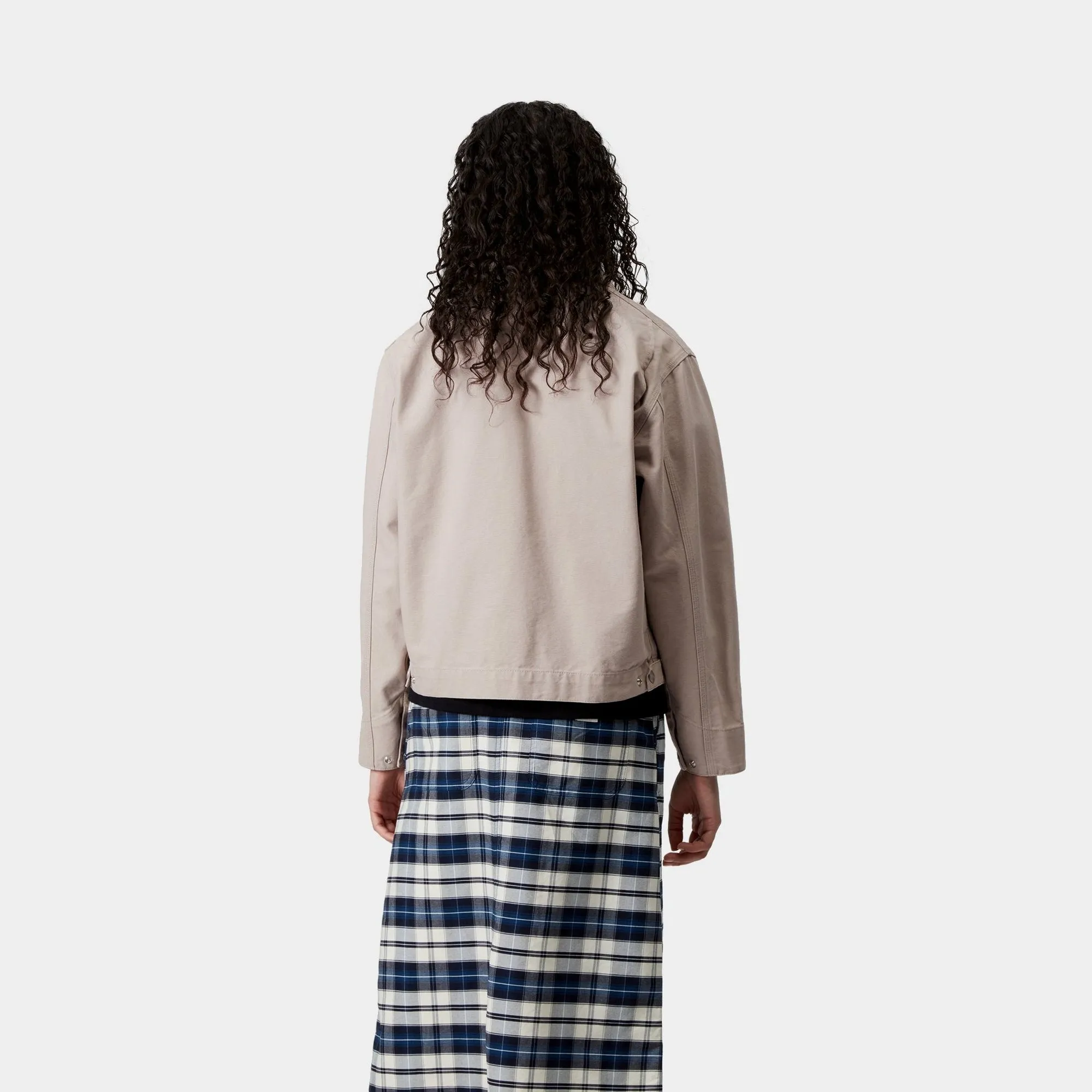 Womens OG Detroit Jacket | Dusky Beige / Dusky Beige (stone canvas) Carhartt WIP